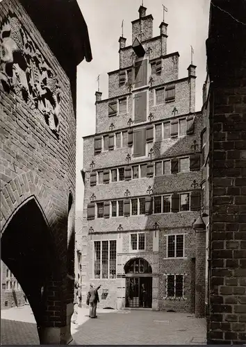 Bremen, Böttcherstraße, Roseliushaus, ungelaufen