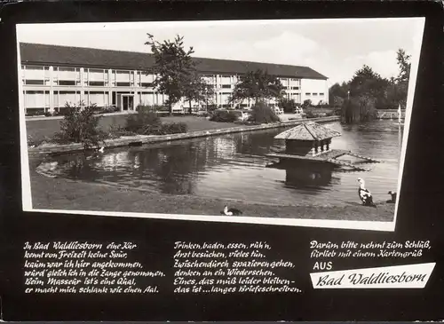 Bad Waldliesborn, Kurmittelhaus, gelaufen 1969