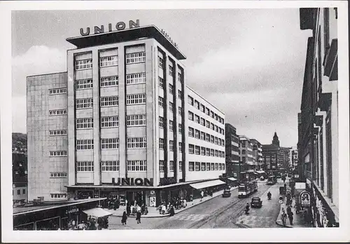 Stuttgart, Kaufhaus Union, Königstraße, ungelaufen