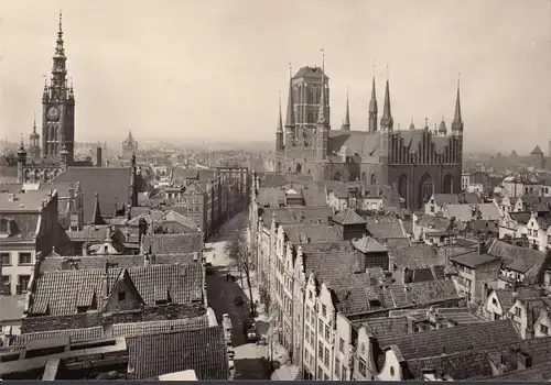 Gdansk, Hôtel de ville, Église de Marie, Brankengasse, incurable