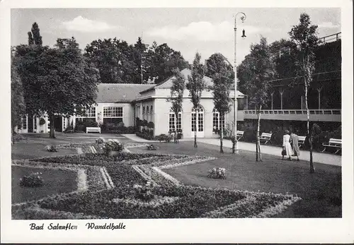 Bad Salzuflen, Wandelhalle, gelaufen 1957