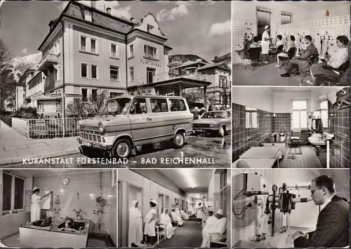 Bad Reichenhall, Kuranstalt Fürstenbad, Ford, Audi, gelaufen