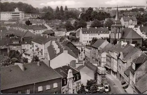 Odenkirchen, Krankenhaus, Kirche, Straßenbahn, gelaufen 1956