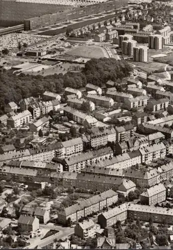 AK Hannover Stöcken, Fliegeraufnahme, Stadtansicht, Foto AK, ungelaufen