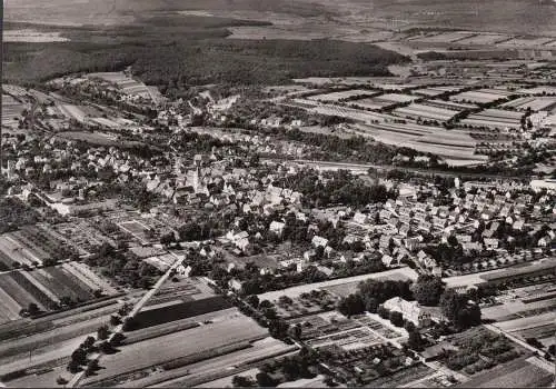 Groß- Sachsenheim, Fliegeraufnahme, ungelaufen