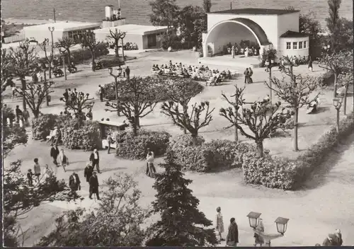 Zinnowitz, Strandpromenade, Konzertpavillon, ungelaufen