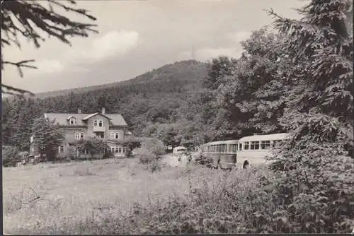 Inselsberg, Hotel Grenzwiese, Reisebusse, ungelaufen