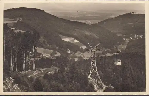 Fribourg-Brisgau, téléphérique, couru en 1944