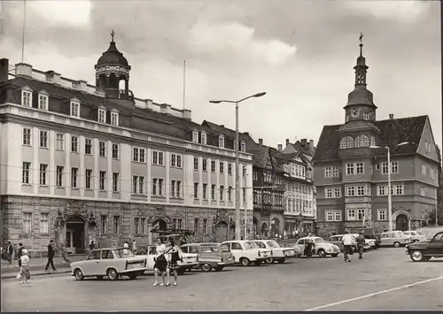 Eisenach, Schloß, Rathaus, Markt, ungelaufen