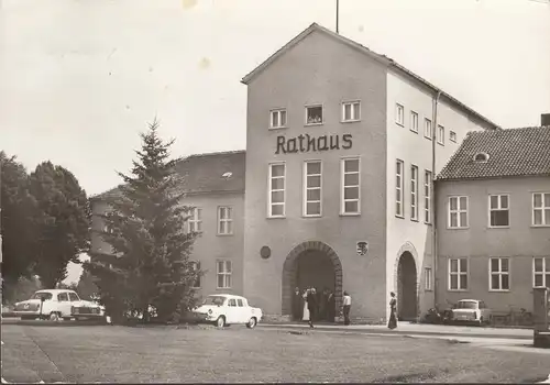 Hohen Neuendorf, Rathaus, gelaufen 1976