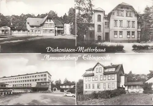 Elbingerode, Diakonissen Mutterhaus Neuwandburg, gelaufen 1980