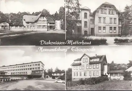 Elbingerode, diaconesses Mère House Neuwandburg, couru 1980