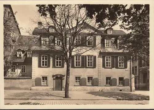 Weimar, Schillerhaus, ungelaufen