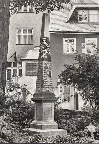 Wolkenstein, Distanzsäule, ungelaufen