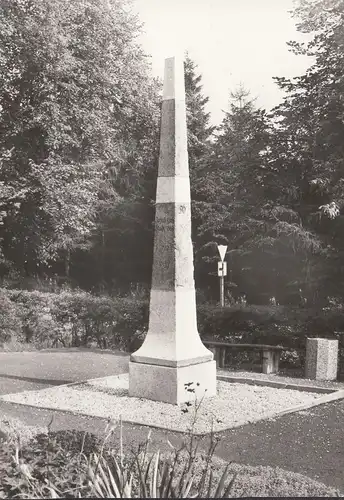 Johanngeorgenstadt, Ganzmeilensäule, ungelaufen