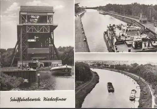 Niederfinow, remontage des bateaux, incursion