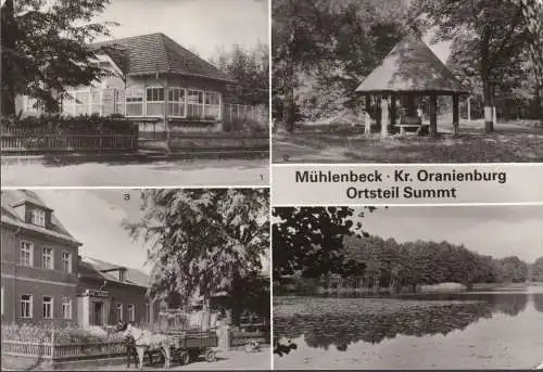 Mühlenbeck, Sumt, Cafe et Gastät Suntter Lac, pavillon, couru 1986