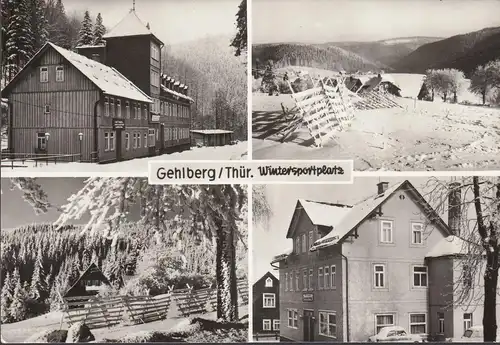 Gehlberg, Ferienheim, Ritterstraße, Gaststätte Beerberg, unglaufen