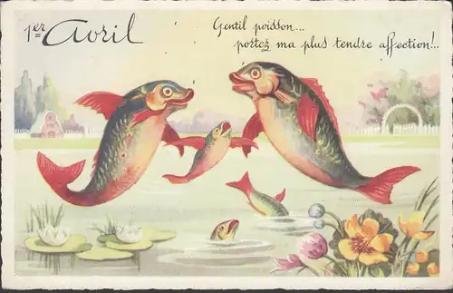Gentil poisson, 1er Avril, ungelaufen