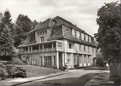 Bad Gottleuba, sanatorium, maison 6, incurvée