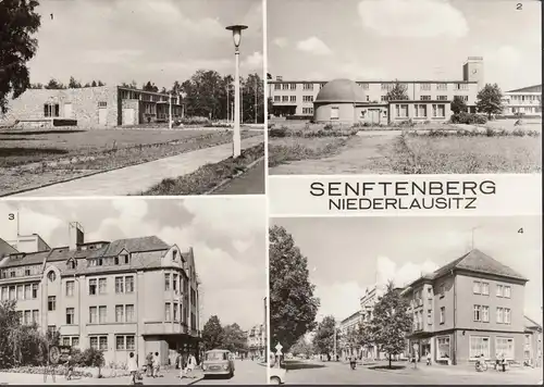 Senftenberg, Schwimmbad, Planetarium, Kaufhaus, gelaufen