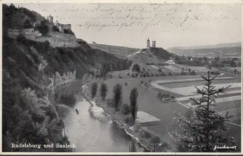 Rudelsburg und Saaleck, gelaufen 1936