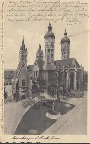 Naumburg, Der Dom, gelaufen 1936