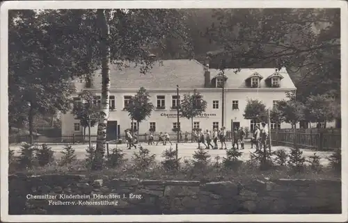 Dönschten, Chemnitzer Kinderheim, gelaufen 1931