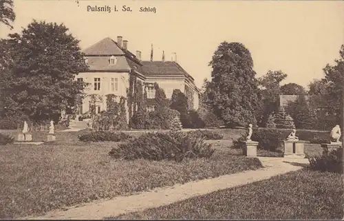 Pulsnitz, Schloss, gelaufen 1931