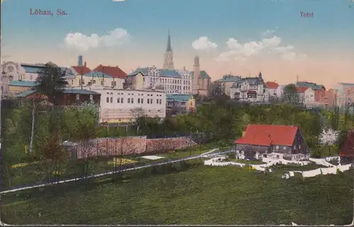 Löbau, vue de la ville, couru