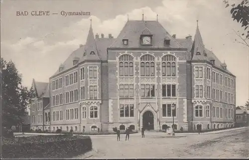 Bad Kleve, Gymnasium, gelaufen 1911