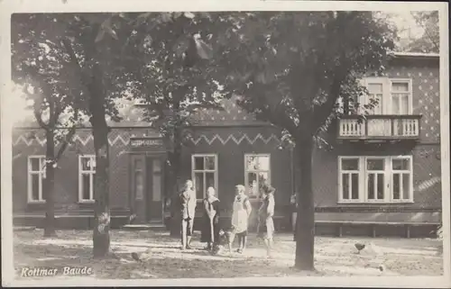 Kottmar, Baude, Sommerfrische Walddorf, gelaufen 1937
