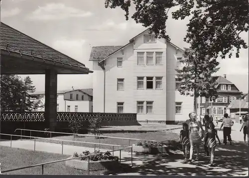 Oberhof, Erholungsheim Richard Eiling Heim, gelaufen 1976