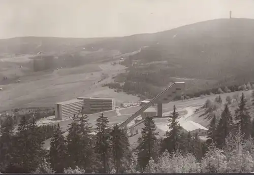 Oberwiesenthal, Sprungschanze, Erholungsheim, ungelaufen