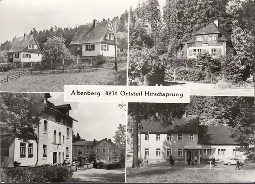 Altenberg, Häuseransichten, Mehrbild, ungelaufen