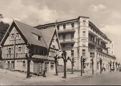 Sellin, Hotel Frieden und Reisebüro der DDR, ungelaufen