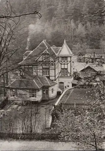 Bollberg, maison de vacances Papiermühle, VEB Chaussure, incurvée