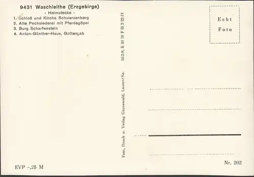 Waschleitha, Heimatecke, Mehrbild, ungelaufen