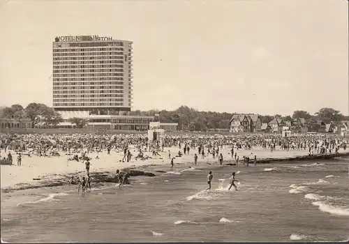 Warnemünde, Hôtel Neptune, plage, non-franken-