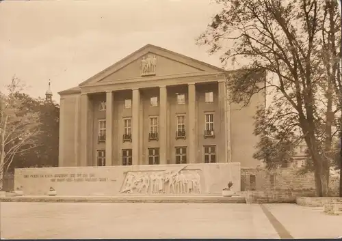 Suhl, Kreis Kulturhaus 7. Oktober, gelaufen