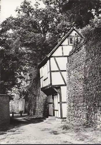 Neubrandenburg, Fangelturmgasse, Wiek Haus, ungelaufen