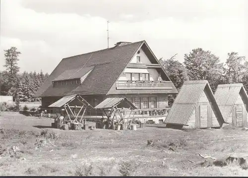 Friedrichroda, Heuberghaus am Rennweg, inachevé