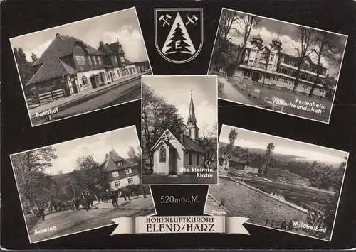 Elend, Bahnhof, Ferienheim, Austrieb, Kirche, gelaufen