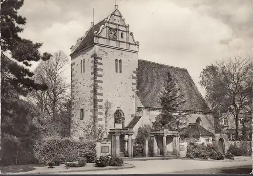 Coswig, Alte Kirche, ungelaufen- datiert 1976