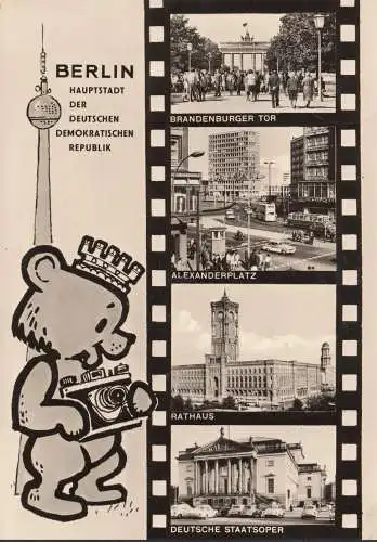 Berlin, Rathaus, Staatsoper, Alexanderplatz, gelaufen