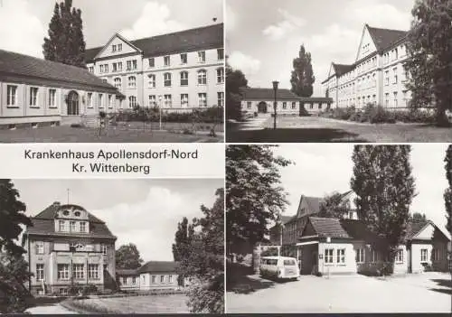 Apollensdorf- Nord, Krankenhaus, Mehrbild, ungelaufen