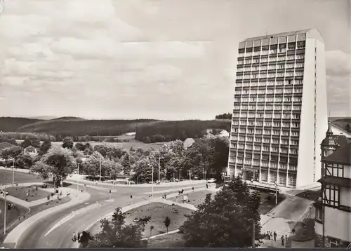 Oberhof, FDGB Erholungsheim Rennsteig, gelaufen