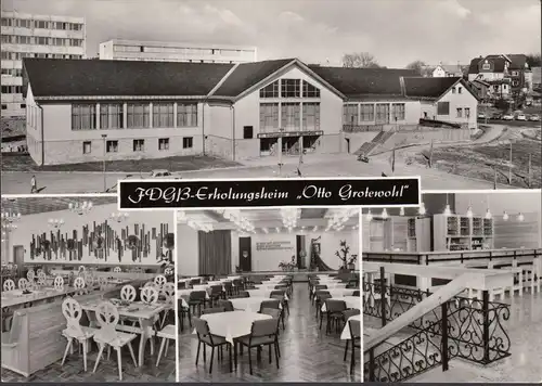 Masserberg, FDGB Erholungsheim Otto Grotewohl, gelaufen 1978