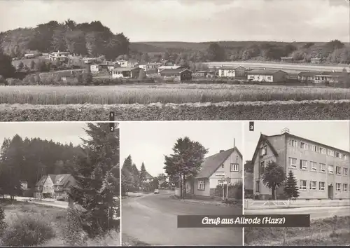 Allrode, Siedlung, Ferienheim, Lungenklinik Ballenstedt, gelaufen