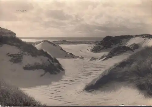 Sylt, dunes et plage, couru en 1961